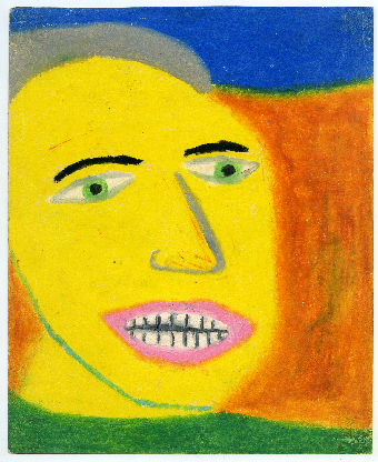 Yellow talking face